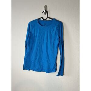 Wonder Nation Long Sleeve Blue Shirt - Pocket - Kids XXL Size 18